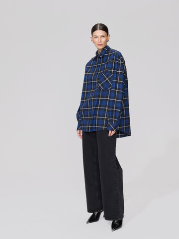 KOSZULA PLAID DARK